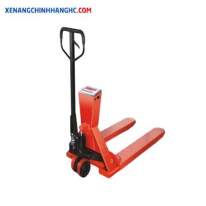 Xe nâng tay gắn cân điện tử