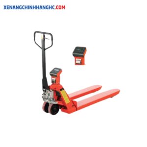 Xe nâng tay gắn cân điện tử