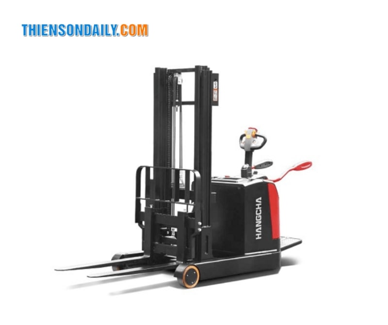 hướng dẫn vận hành xe nâng điện đứng lái
