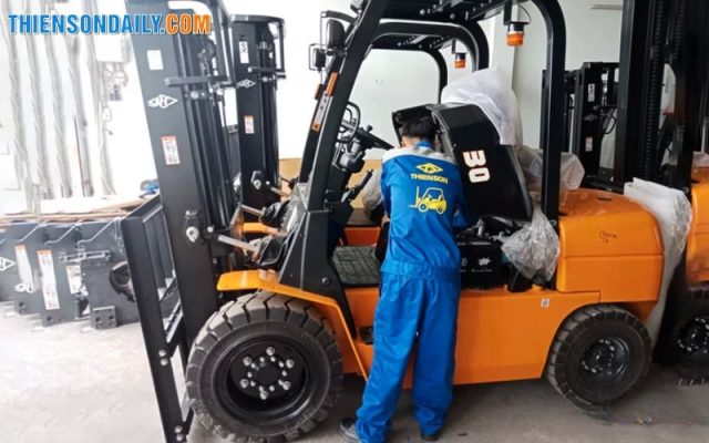 sửa xe nâng tay