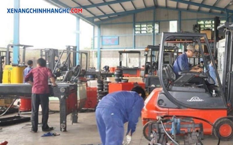sửa chữa xe nâng tại hải phòng
