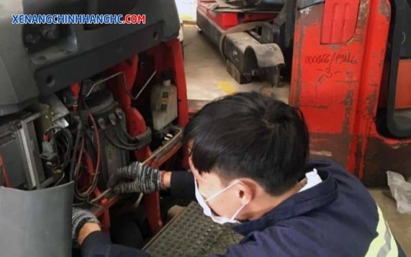 sửa chữa xe nâng tại hải phòng