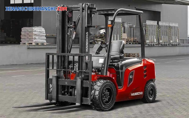Xe nâng điện 5 tấn