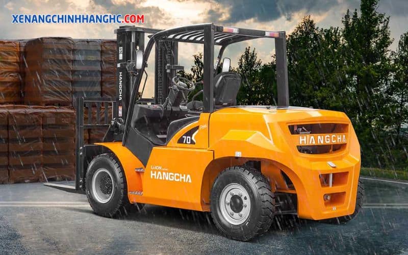 Xe nâng điện 7 tấn