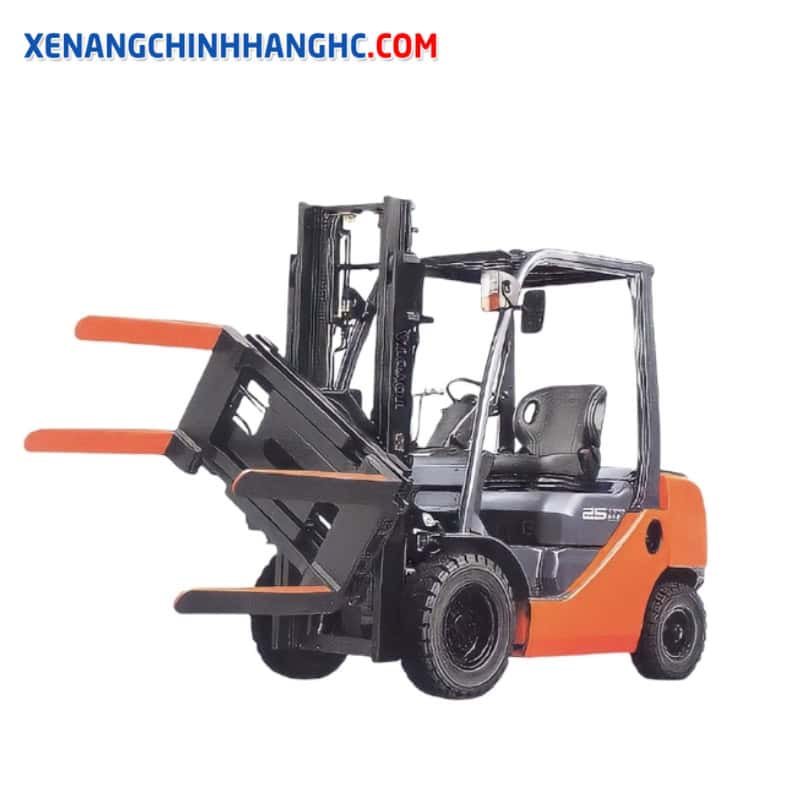 xe nâng càng xoay 180 độ