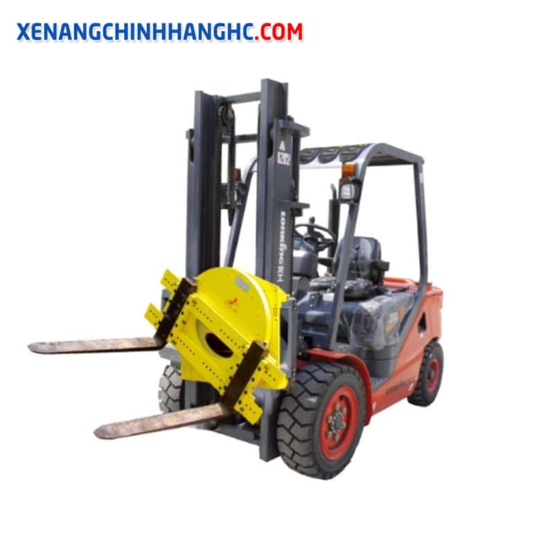 xe nâng càng xoay 180 độ