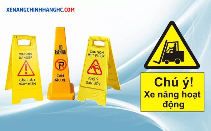 Biển báo xe nâng