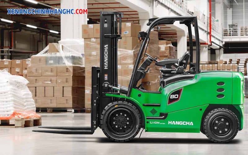 xe nâng điện 8 tấn