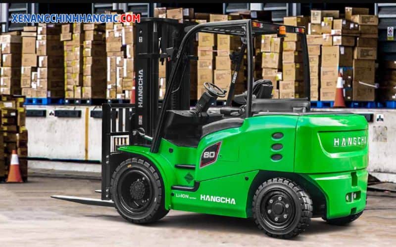 xe nâng điện 8 tấn